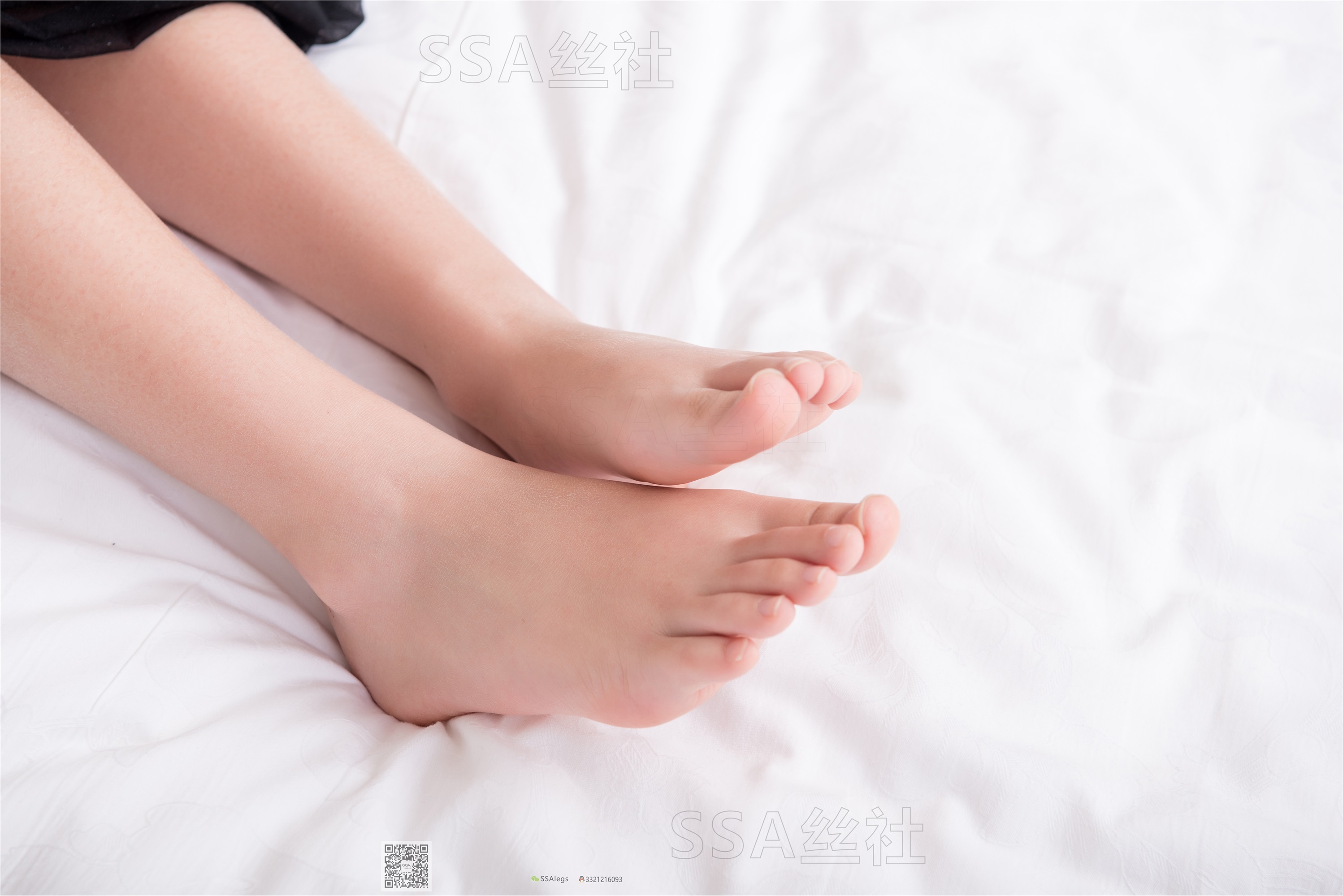 SSA丝社 超清写真 NO.064 西西 酒红性感超短裙黑丝